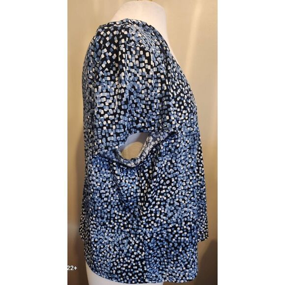 F53 Briggs New York plus sz blouse - Picture 4 of 8